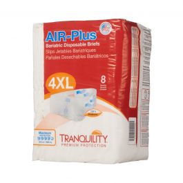 Tranquility AIR-Plus Bariatric Adult Diapers with Tabs, 4X to 5X-Large (70  to 108 in.), Heavy Absorbency - 32 / Case