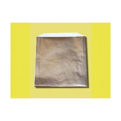 Fischer Paper 806 Foil Paper Lined Sandwich Bags, 6" x 3/4" x 6-1/2" - 1000 / Case