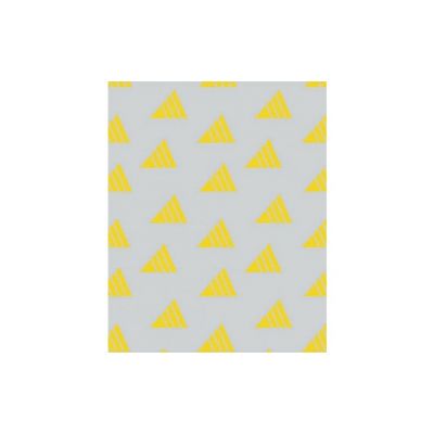 McNairn Packaging 811139 Insul-Wrap Sandwich Sheets, 10.5" x 13", Yellow Print - 2500 / Case