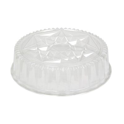 Pactiv P4412 SmartLock Dome Lid for Caterware 12" Trays, Clear - 50 / Case