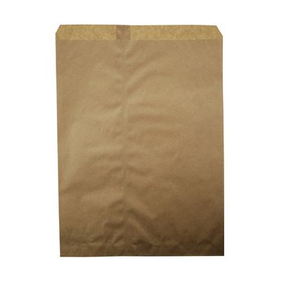Duro 14898 Millinery Paper Merchandise Bags, 30#, 10" x 13", Kraft - 1000 / Case
