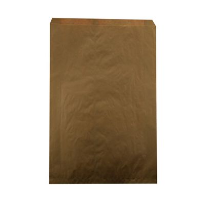Duro 14888 Millinery Paper Merchandise Bags, 30#, 14" x 3" x 21", Kraft - 500 / Case