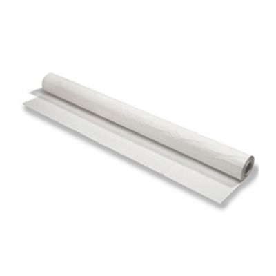 AEP 2TCW300 Embossed Plastic Tablecloth Roll, 40" x 300', White - 1 / Case