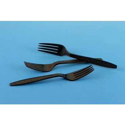 Black Plastic Forks, Extra Heavyweight Polystyrene, Boxed - 1000 / Case (511WH)
