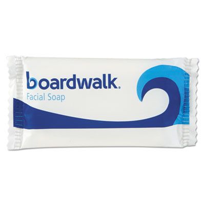 Boardwalk NO34SOAP Hotel Face and Body Soap, Flow Wrapped, Floral Scent, # 3/4 Bar - 1000 / Case