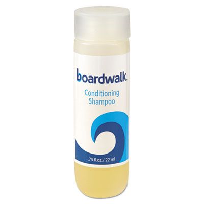 Boardwalk SHAMBOT Conditioning Shampoo, Floral Scent, 0.75 oz Bottle - 288 / Case
