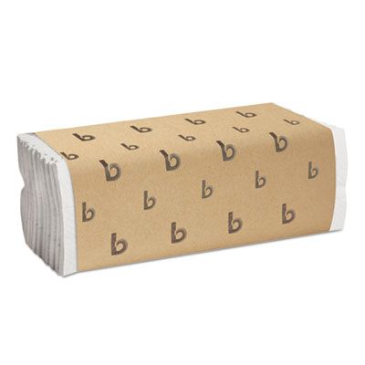 Boardwalk 6220 C-Fold Paper Hand Towels, 10" x 10.25", White - 2400 / Case
