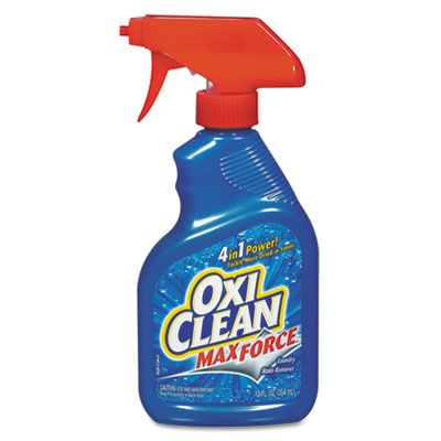 OxiClean 5703700070 MaxForce Laundry Stain Remover, 12 oz Spray Bottle - 12 / Case