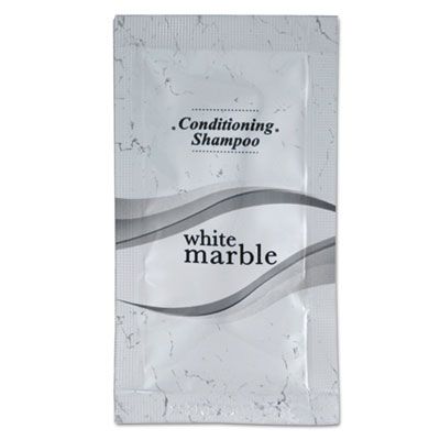 Transmacro Amenities 20817 Breck Shampoo / Conditioner, Clean Scent, 0.25 oz Packet - 500 / Case
