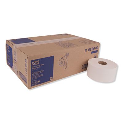 Essity 11020602 Tork Advanced Jumbo Roll Toilet Paper, 2 Ply, 7.4" x 751' - 12 / Case