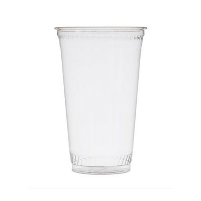 Fabri-Kal GC20NT 20 oz Greenware Corn Based Plastic Cold Cups, Clear - 1000 / Case