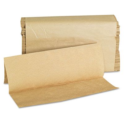 GEN 1508 Multifold Paper Hand Towels, 9" x 9-9/20", Brown - 4000 / Case