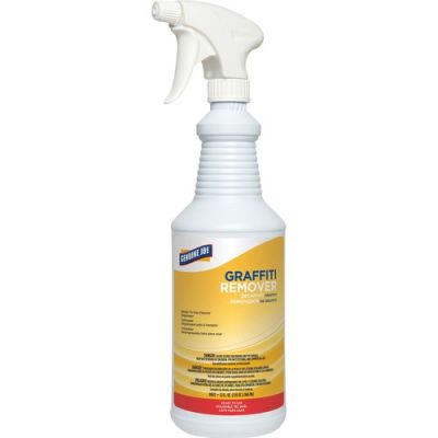 Genuine Joe 99677 Graffiti Remover Spray, Liquid, 32 oz - 12 / Case