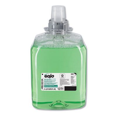 GOJO 526302 Foaming Hand, Hair & Body Wash, Green Certified, Cucumber Melon, 2000 ml - 2 / Case