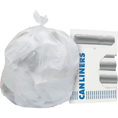 Heritage Z4022RNR01 7 Gallon Trash Can Liners / Garbage Bags, 6 Mic, 20" x 22" - 2000 / Case