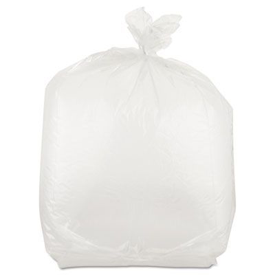 Inteplast PB100824 Plastic Food Bags, 22 Quart, 1 Mil, 10" x 24" x 8", Clear - 500 / Case