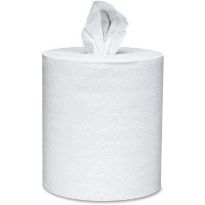 Kimberly-Clark 01320 Kleenex Premiere Center Pull Paper Hand Towel Rolls, 250 / Roll, White - 4 / Case