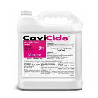 Metrex CaviCide Surface Disinfectant Cleaner, 2.5 Gallon Jug - 2 / Case