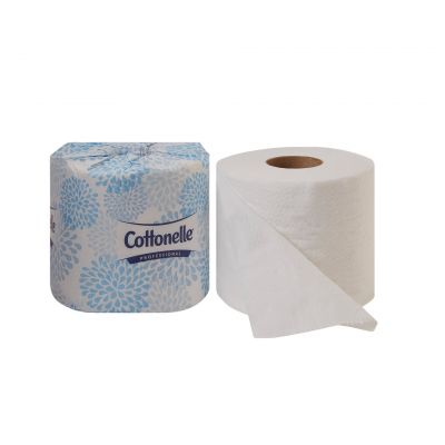 Kimberly-Clark 17713 Kleenex Cottonelle Professional Toilet Paper, 2 Ply, 451 Sheets / Standard Roll - 60 / Case