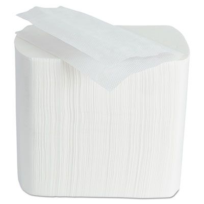 Morcon 4500VN Paper Dispenser Napkin Refills, 2 Ply, 6.5" 8.25", White - 6000 / Case