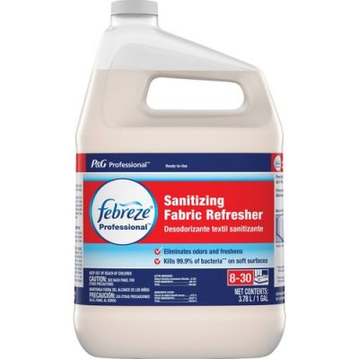 P&G 72136 Febreze Professional Sanitizing Fabric Refresher, Light Scent, 1 Gallon - 3 / Case