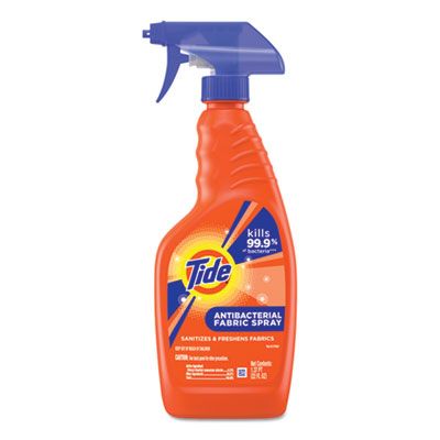P&G 76533 Tide Antibacterial Fabric Sanitizer Spray, Light Scent, 22 oz Bottle - 6 / Case