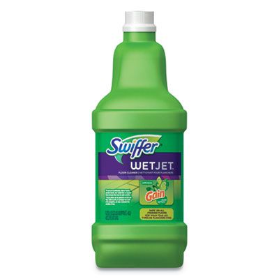P&G 77809 Swiffer WetJet System Cleaning Solution Refill, Original Scent, 1.25 Liter Bottle - 4 / Case