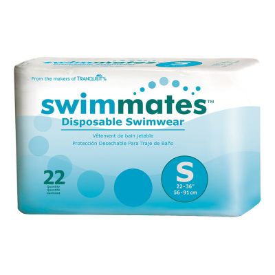 Swimmates Disposable Swimwear Pull-Up Swim Diaper, Small (22 to 36 in.) - 88 / Case