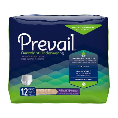 Prevail Per-Fit Pull-Up Daily Underwear, Large (44-58 in.), Extra