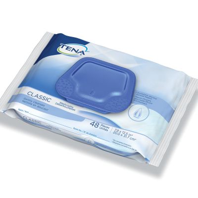 TENA ProSkin Classic Rinse-Free Bath Wipe, Scented - 576 / Case