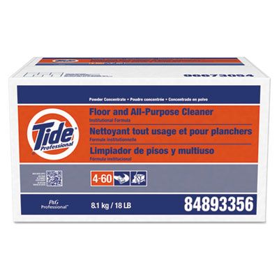 P&G 2363 Tide Professional Floor and All-Purpose Cleaner, Powder Concentrate, 18 lb Box - 1 / Case