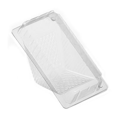 WNA 21508 SandWedge Large Plastic Sandwich Wedge Food Container, OPS, 3.33" x 6.46" x 3.7", Clear - 500 / Case